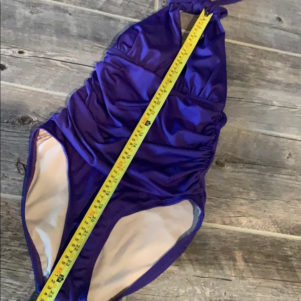Beach Rays Purple Halter Bathing Suit - Picture 6 of 6